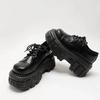 Sneakers Vintage Punk Style Women's Men Platform Shoes For Round Toe CoolHeight Increasing Ankle Boots Spring Autumn Lace Up