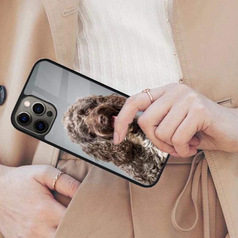 

Brown Cockapoo Magnetic Phone Case For APPLE iPhone 17 Air 16 14 13 12 Pro Max 15 Plus Wireless Charge With MagSafe Cover iPhone 13mini