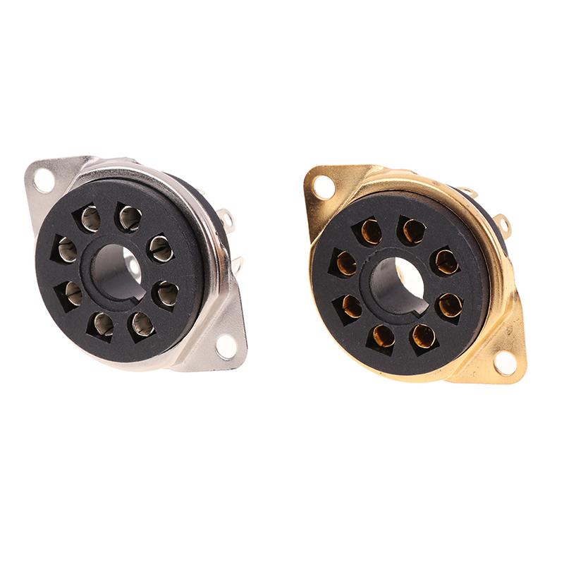 Chassis Mount 8Pin Bakelite Tube Socket Base For 6550B 6Ca7 El34 6L6 Kt88 Vintage Amp Diy