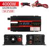 1000W/3000W/4000W/6000W High Power Universal USB Car Inverter 12v24v To 220V Household Power Converter Portable Sine Wave Inverter