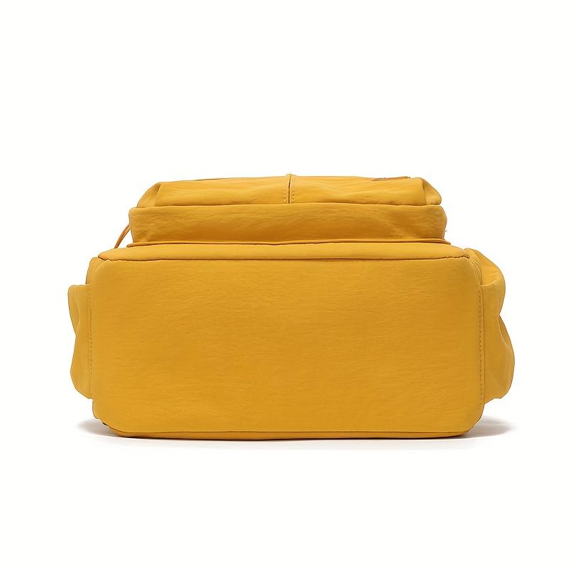 Mini-Rucksack für Damen Mehrfarbig Leichtes Nylon Kleiner Rucksack Mehrere Fächer Aufbewahrungsrucksack für Schule Reisen Täglichen Gebrauch und Wochenendausflüge