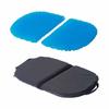 Compact Honeycomb Gel Seat Cushion, Lightweight and Foldable, Blue, 36 X 24 X 2.5 Cm, CGC3624