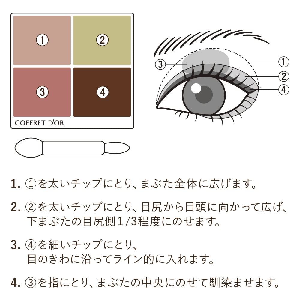 COFFRET Te Dolce Shadow EX02 D'OR