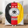 Custom Name Schalke Team Crest blanket for Couch & Bed, Plush Cozy Fuzzy Blanket Super Soft & Warm Blankets for Fall and Winter. 0908259