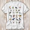 Uccelli da Giardino Britannici Natura Selvatica Pianeta Universo T-shirt per Bambini Miglior Venditore Divertente Regalo Film Musica Meme Maglietta Top 3960
