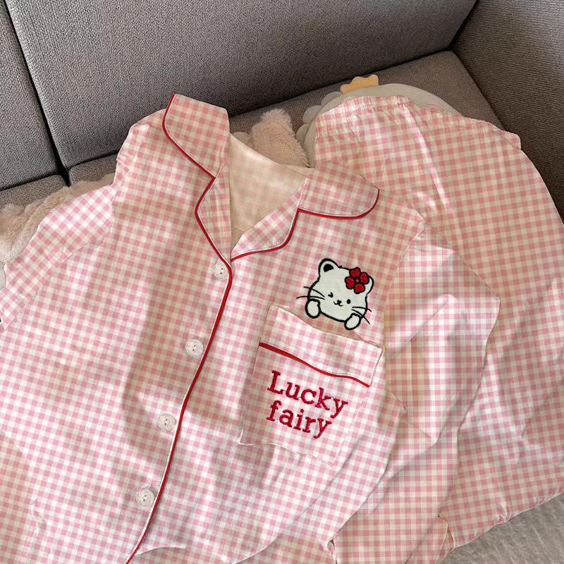 Women's Pajamas Set Pajamas 2-piece Set Airy Soft Casual Printed Pajamas