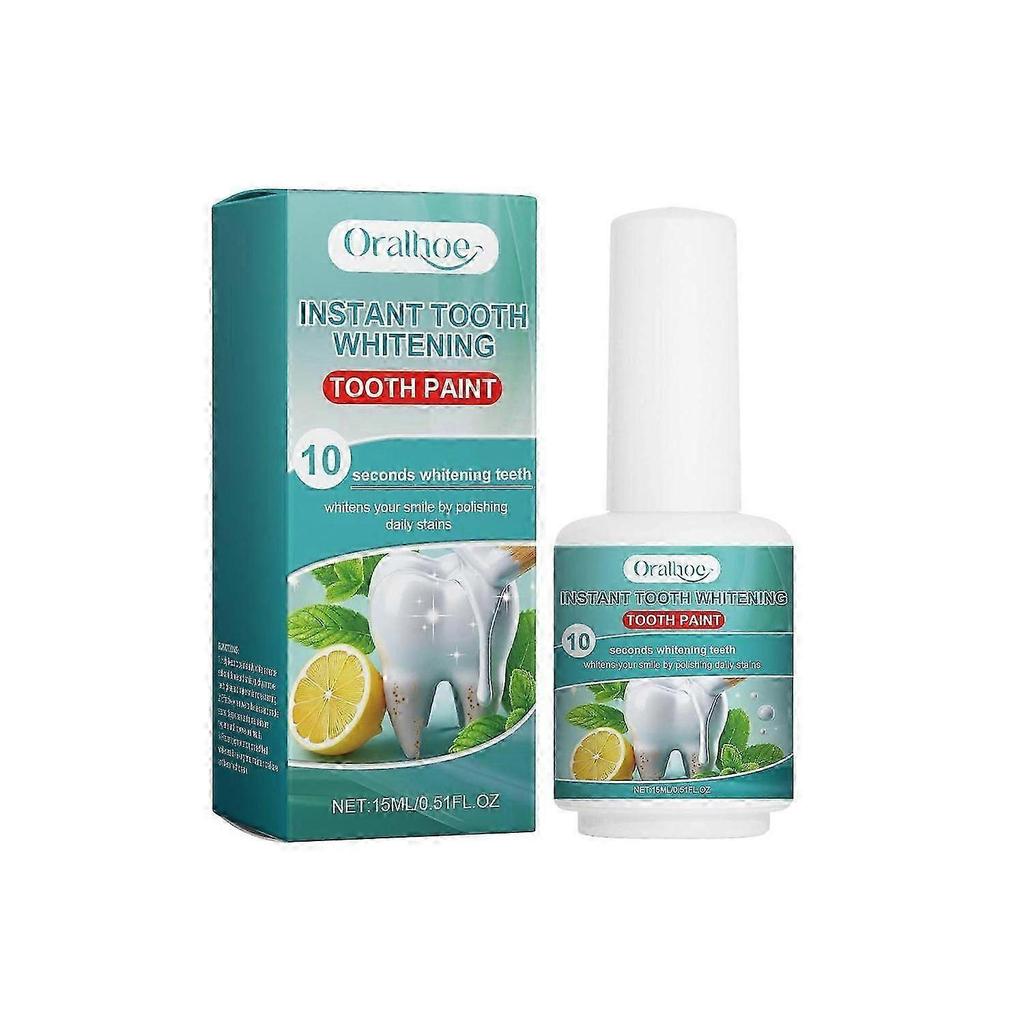 Oralhoe Tooth Cleaning Paint Gently Cleans Teeth Tartar Natural Shine Long-Lasting Refreshing Treatm