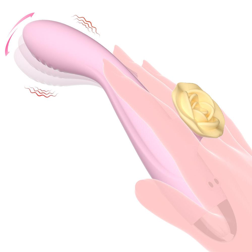 Finger Vibrator Sexspielzeug für Erwachsene - G-Punkt Vibrator Klitoris Stimulator Spielzeug mit 10 Leistungsstarken Vibrationsmodi Verstellbarer Brustwarzenmassagegerät Weibliches Sexspielzeug