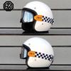 Free Shipping DOT Approved Retro Motorcycle Helmet Casco 3/4 Open Face  Helmet Cafe Racer Helmet Chopper Helmet Capacete