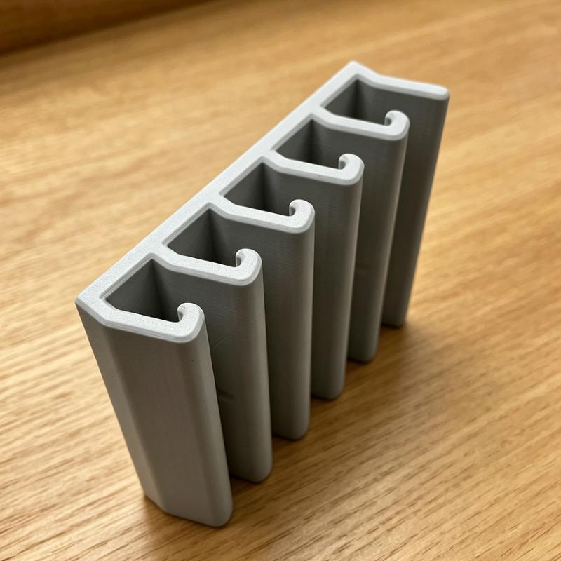 Under Cabinet Food Container Lid Organizer Drill Free 4 Slots Multifunctional Kitchen Storage Holder for Pantry RV Apartment