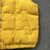 Unisex Trendy Color-Block Embroidered Down Vest