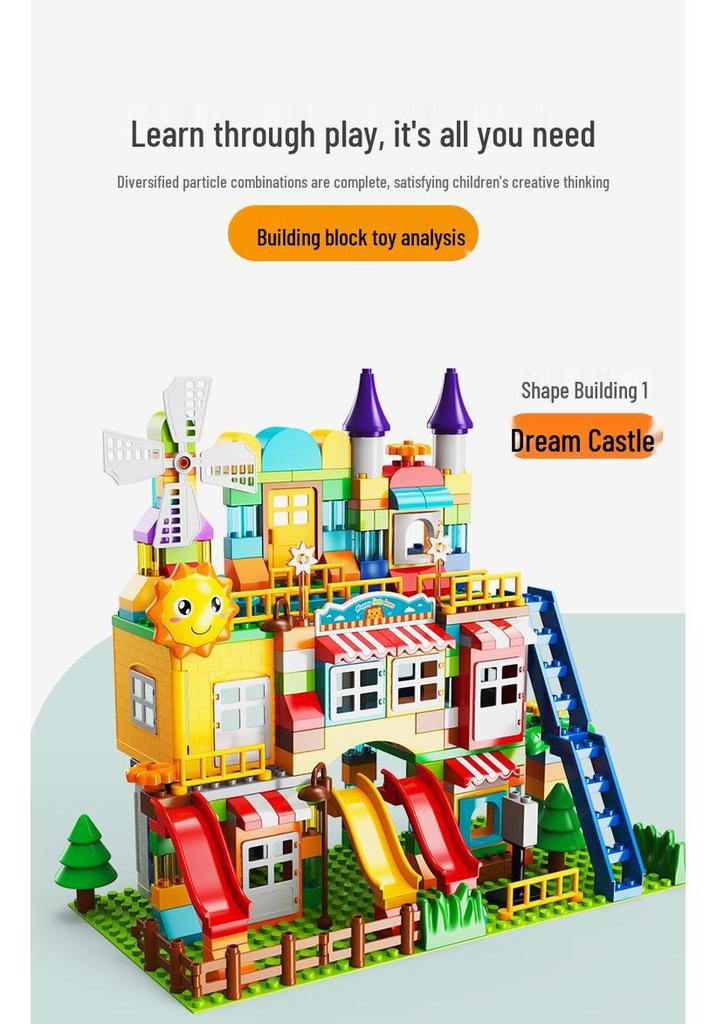 Feile Ferris Wheel Building Blocks - Educational Toy for Children Ages 3-6