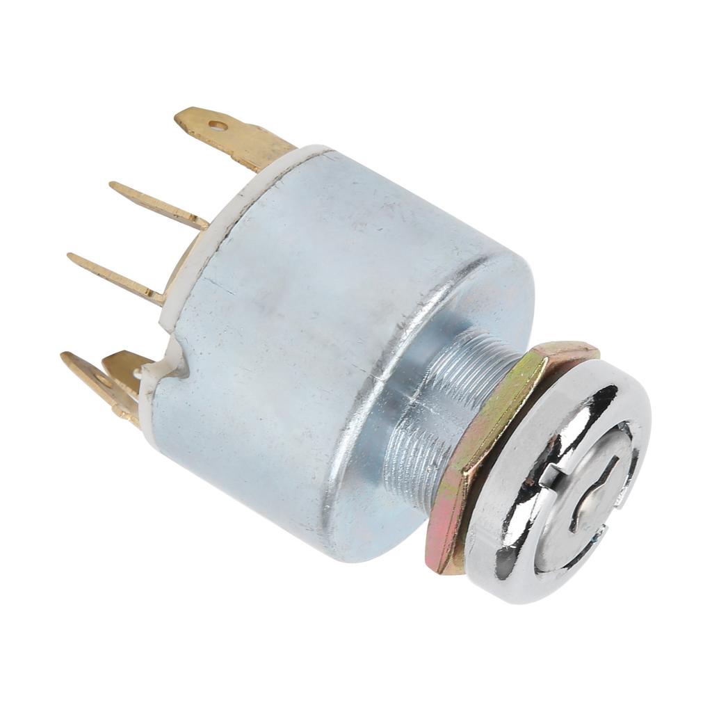 12V Ignition Lock Cylinder Control Switch with 2 Keys Universal Fit for Lucas SPB501 4 Position