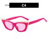 Fashion Women Square Sunglasses Shades UV400 Retro Rivets Double Color Men Sun Glasses  gafas lentes