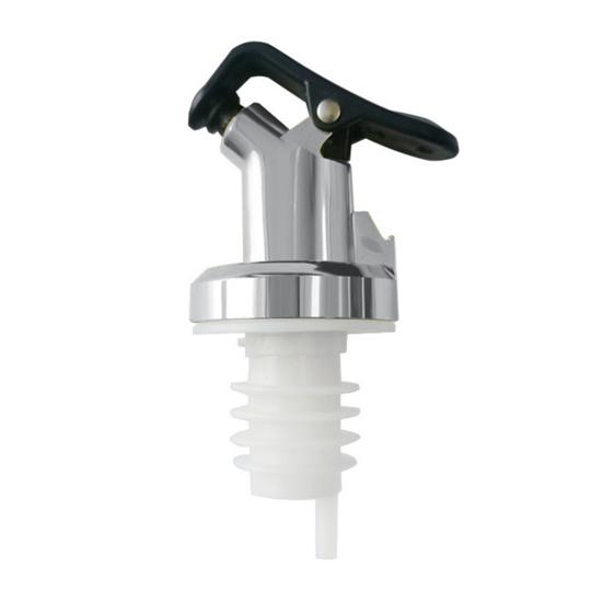 

Пробка для бутылки с маслом, герметичная, с носиком для заливки масла, с защитой от проливания, автоматическая система для заливки масла для кухни, ресторана, бара 1pc серебряный