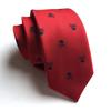 New 1200-Needle 6cm Narrow Skull Halloween Tie