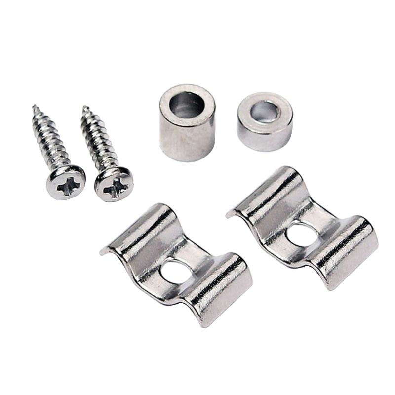 Metal String Tree Guide Retainer for Guitar Replacement Part Black/Golden/Silver