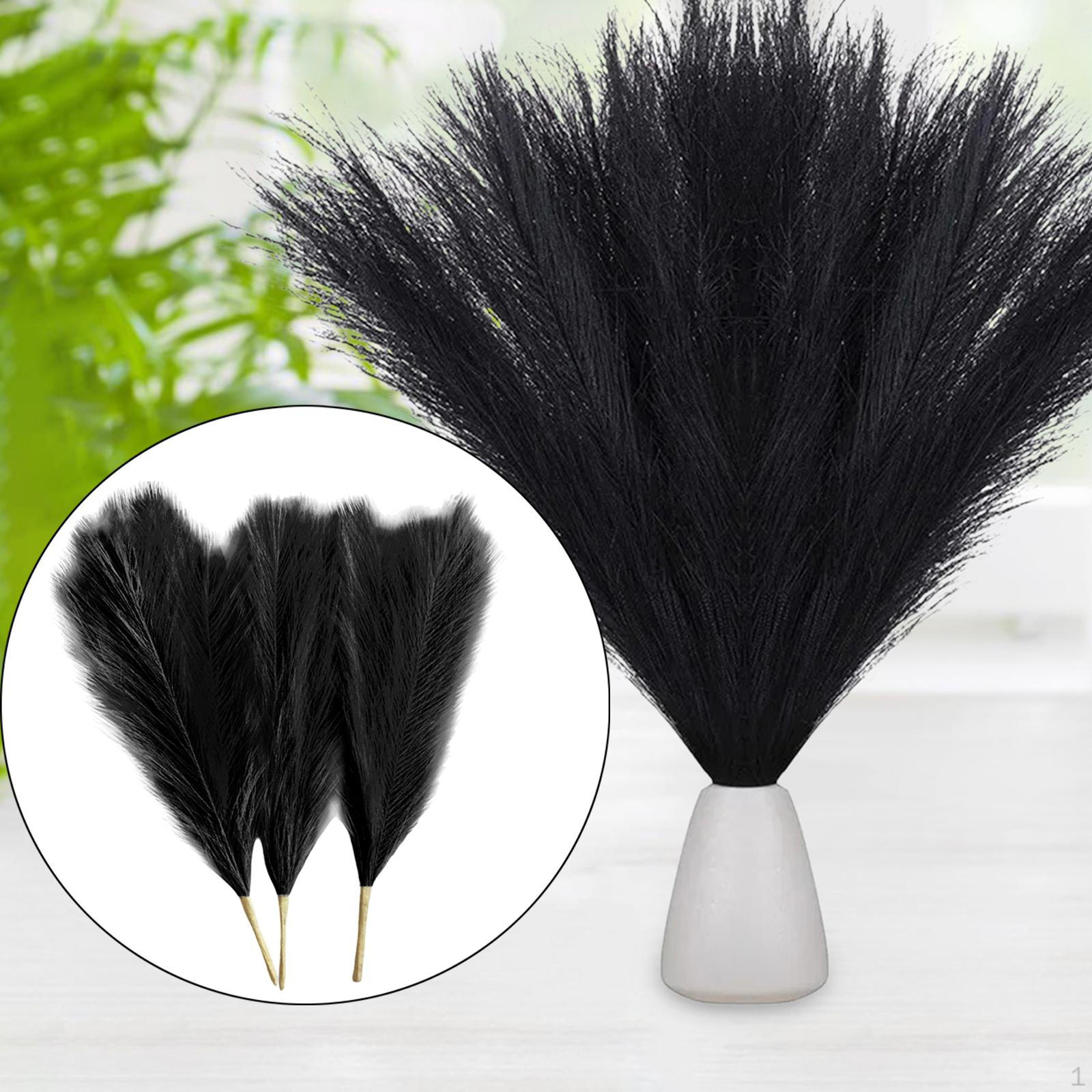 

3 Pieces Grass Decor Artificial Pick Branches Reed Floral Bouquet Small Vase Fillers for Party
