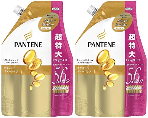 

Pantene Pantene Treatment Conditioner Extra Damage Care Refill Extra Large Size x 2 pieces [Set sale] [1.7kg set]