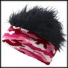 Camouflage Hair CZ290 [White Fang] Hat, Wig, Hat, Ski, Snowboard, Fur, Colorful, Men's, Women's, (Gray)