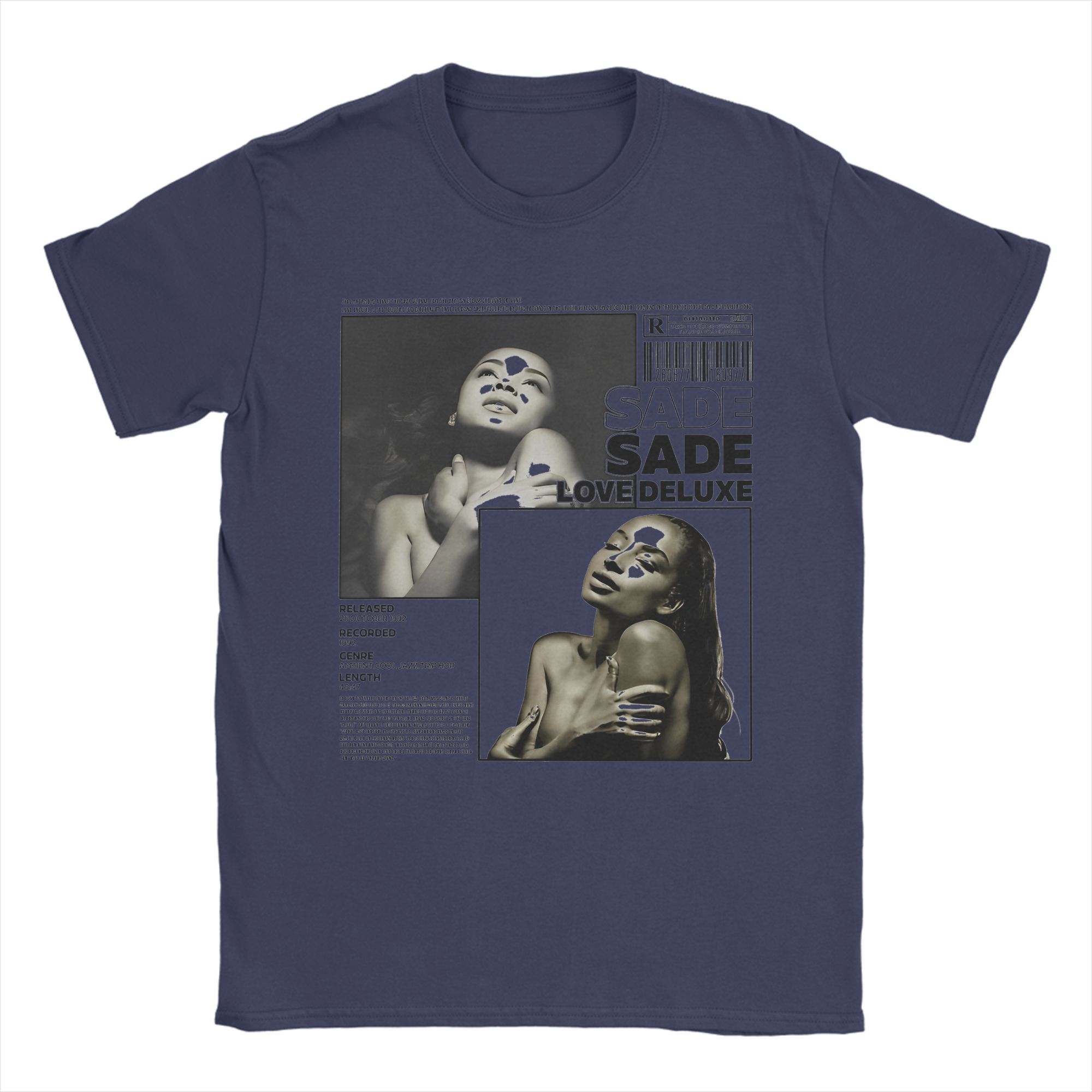 

SSade Adu Singer TShirts for Men Funny 100 Cotton Tees Round Collar Short Sleeve T Shirts Gift Idea Tops 4XL
