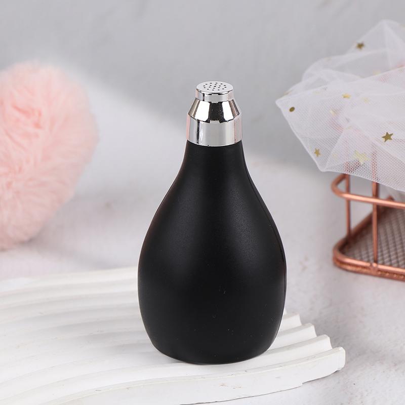 Hair Fibers Spray Applicator Black Dry Powder Atomizer Bottles Barber Powder Container Styling Tools Accessories