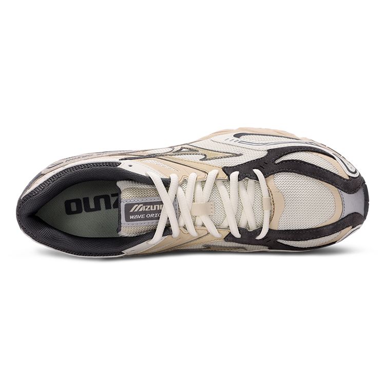 Mizuno Wave Orion Comfortable Versatile Mesh Shock Absorption Non-Slip Durable Support Low-Top Running Shoes Unisex Sneaker Off-White D1GH232101