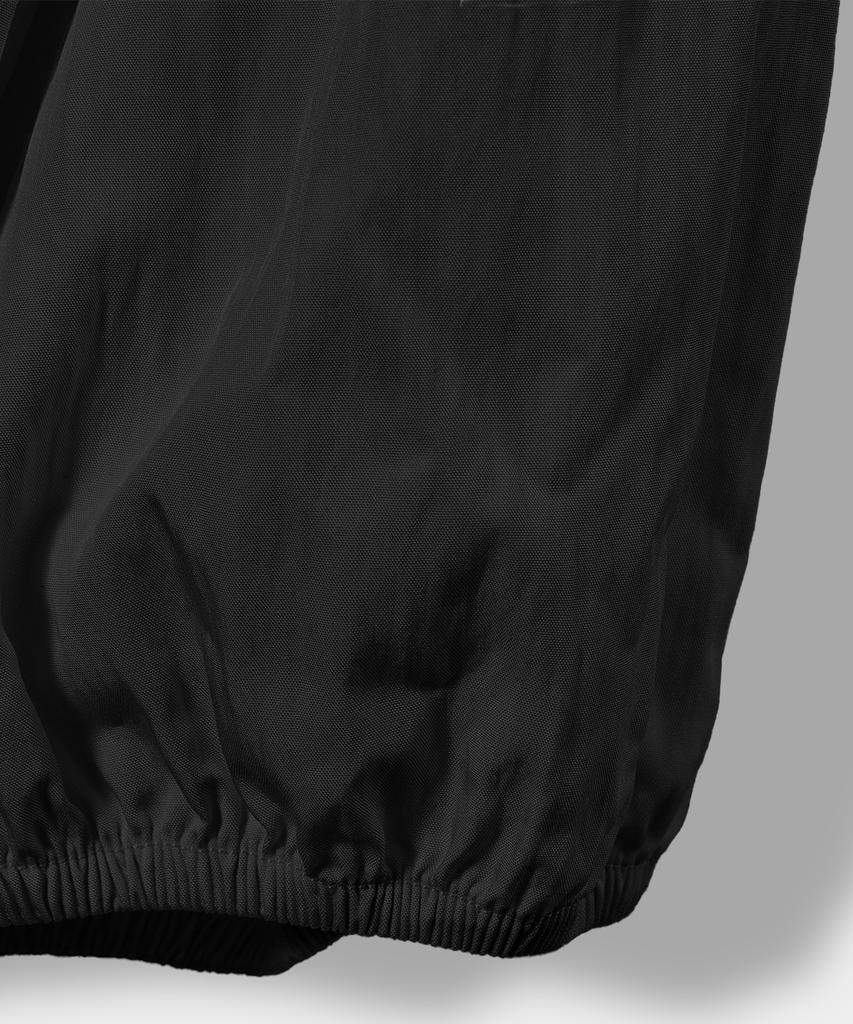 Yujen Soft Tie Button Blouse_Black