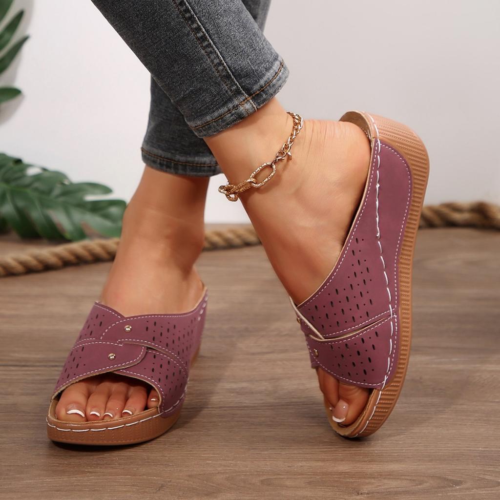 Fashion Shoes for Women Summer Fashion Platform Wedges Comfortable Plus Size 36-43 Wedges Non-slip Sandalias De Mujer Women Sandals