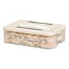 Clear Refrigerator Organizers Container With Secure Locking Lid Food Safe PP Materials For Iced Meals