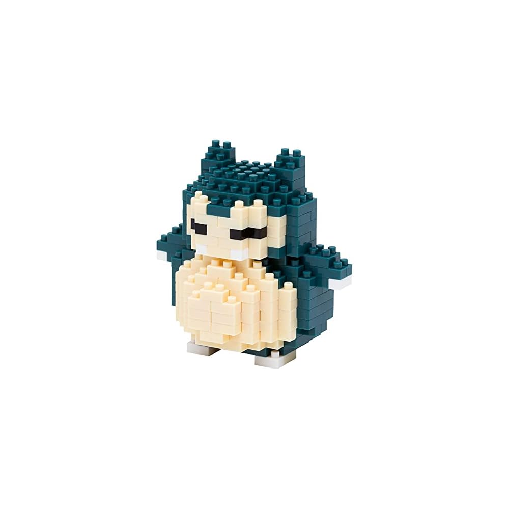 Kawada Nano Block Pokmon Snorlax Building Kit Toy 400 Pieces