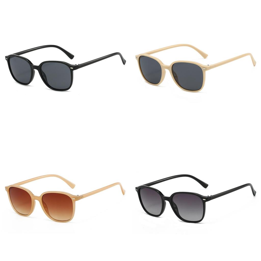 European Style Square Sunglasses For Women Men Uv400 Polarized Frame With Gray Lenses For Outdoor Activities