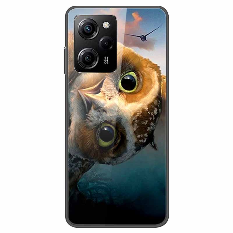 Tempered Glass Case for Xiaomi Poco X5 Pro / PocoX5 Cover Hard Shockproof Cases for Xiaomi Poco X5 5G 6.67'' Funda Coque Case
