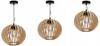 MODERN WOODEN LED CEILING HANGING LAMP