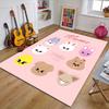 Custom Kpop Team Mat Personalized Name, Polyester Washable Indoor Entryway Rug, Gift for Christmas, Easter, Thanksgiving Day