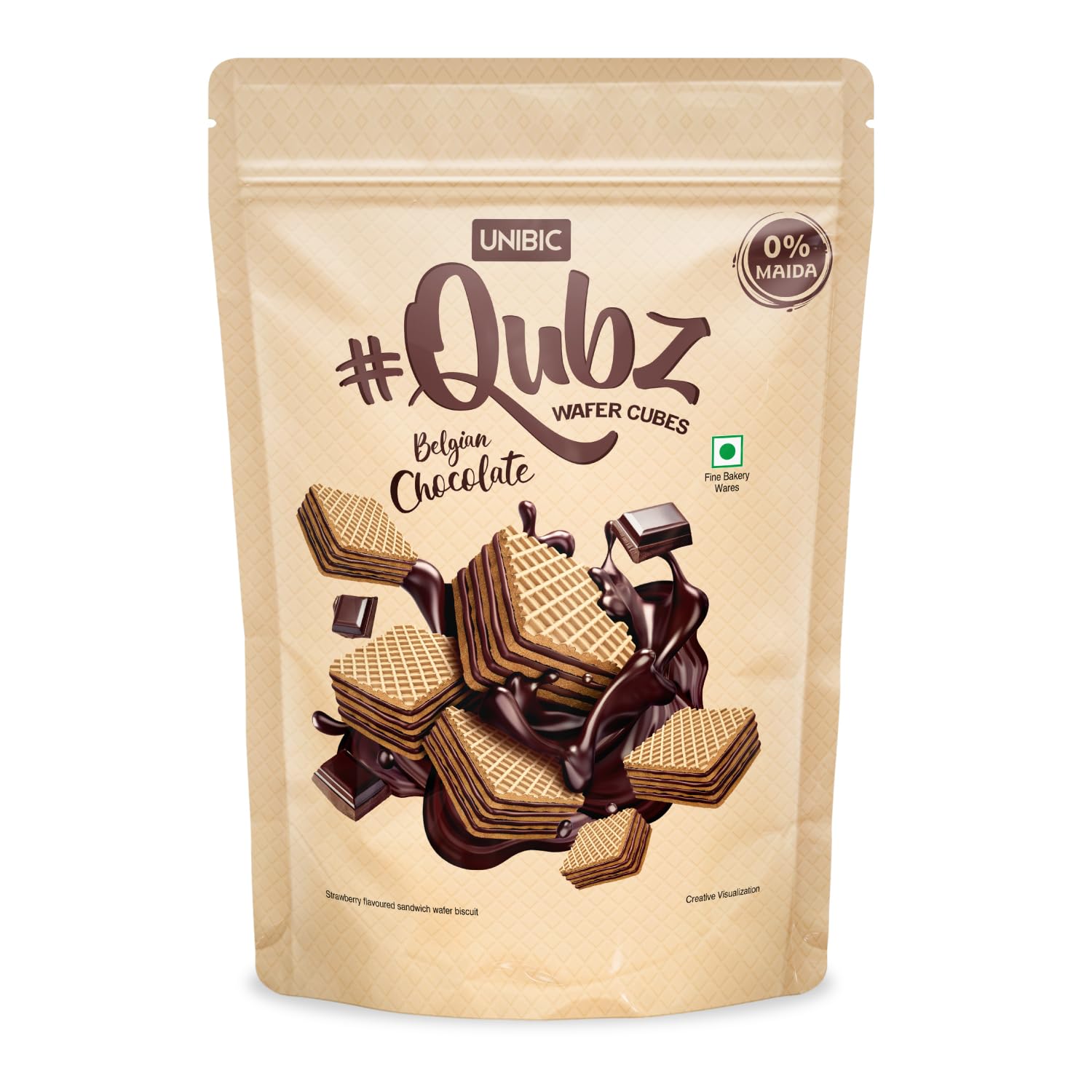 Unibic QUBZ BELGIAN CHOCOLATE 120 Gram