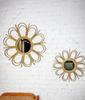 Rattan Spiegel Blume s