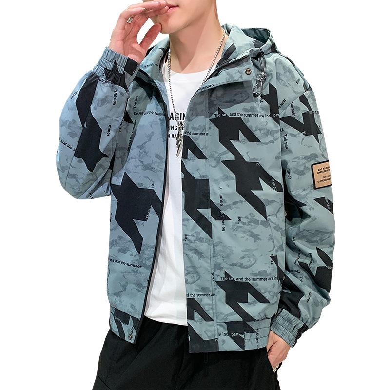 camouflage spring jacket
