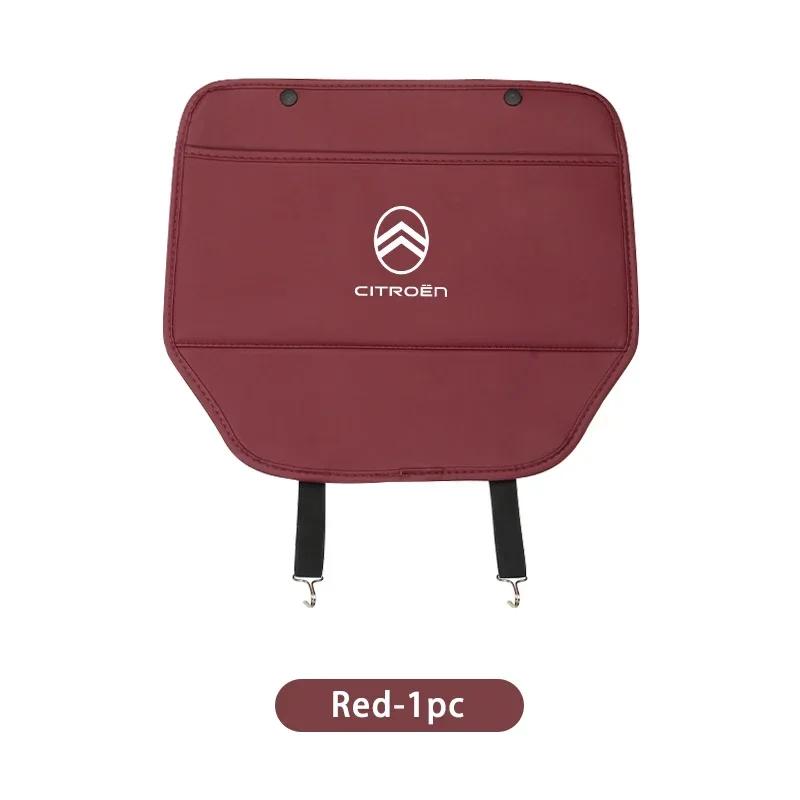 Car Seat Back Anti-kick Pad Protector Mat Anti Scratch Organizer For Citroen C4 C3 C5 C1 C2 C6 C4L DS3 DS4 Berlingo Picasso