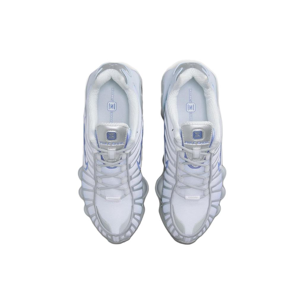 Nike Baskets Shox TL Metallic Platinum Blue Tint pour femmes Blanc polaire FQ2775-001