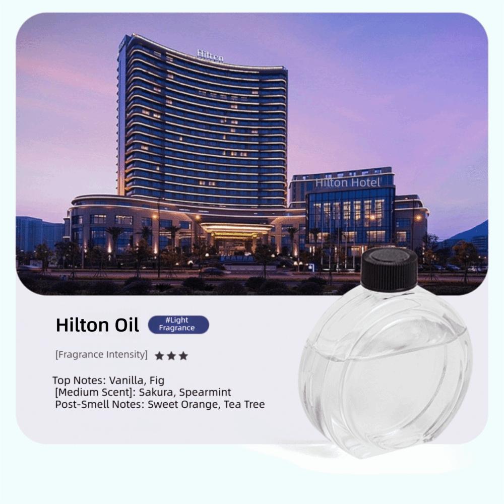 

Rechargeable USB Aromatherapy Diffuser Essential Oil Automatic Scent Air Purifier Car Use Hilton Oil Only