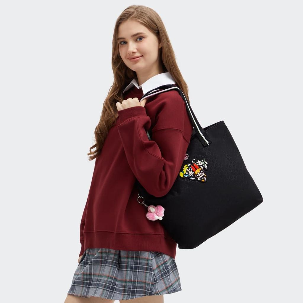 Kipling x POWERPUFF G HYE LAP PPG Black KI89058PP 14L +