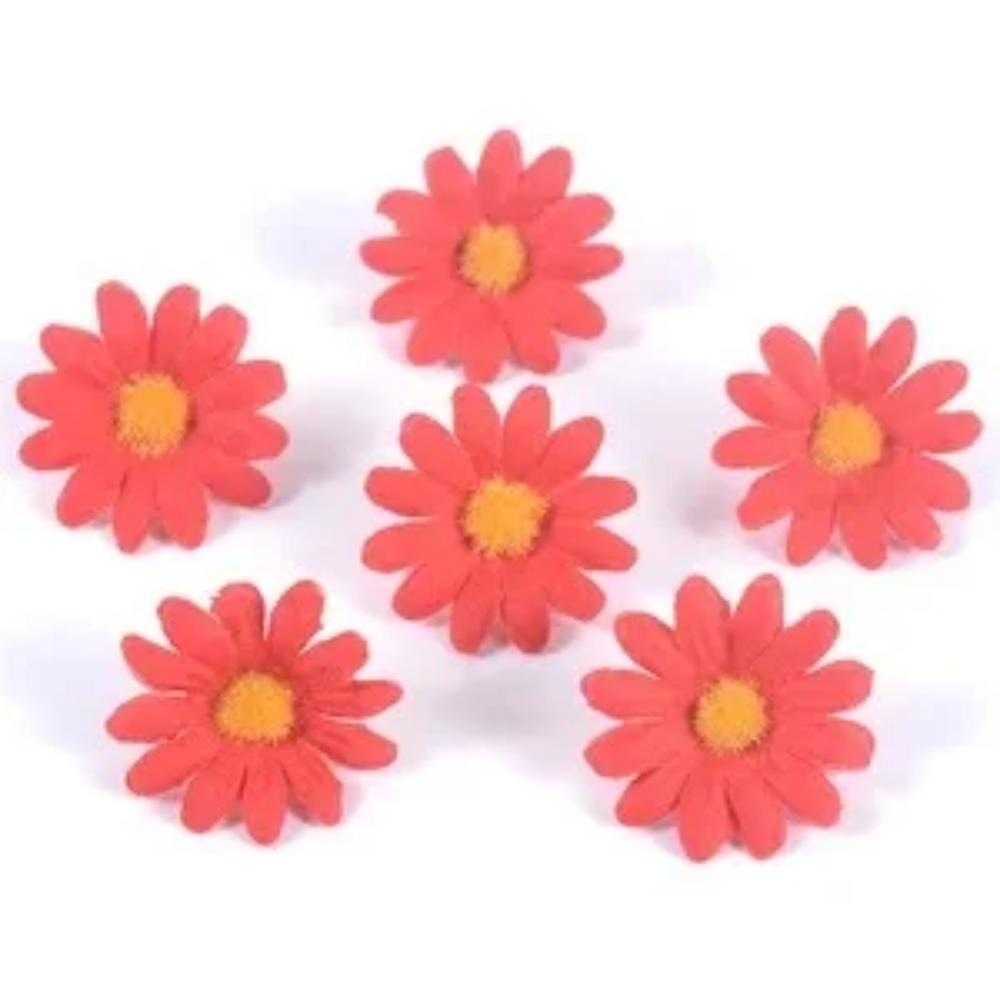 10/50/100PCS Mini Daisy Decorative Artificial Silk Flowers Party Wedding Decoration Home Decor Accessories  Without Stem
