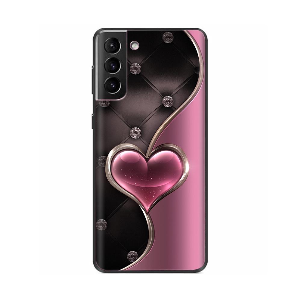 For Samsung S22 Ultra Phone Case Cute Panda Funda For Samsung Galaxy S22 Plus S 22 Ultra Cover Liquid Silicone Protective Coque