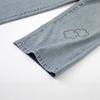 Spring 2026 Women's Floral Embroidered Straight-Leg Jeans