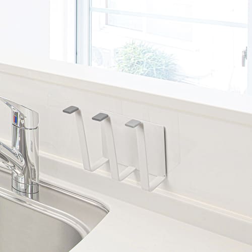 EX-SPACE Magnetic Glass Holder, Bottle Holder, Cup Stand, Magnetic Bottle Drainer, Floating Storage, Kitchen Storage, Refrigerator Side, Easy Installa