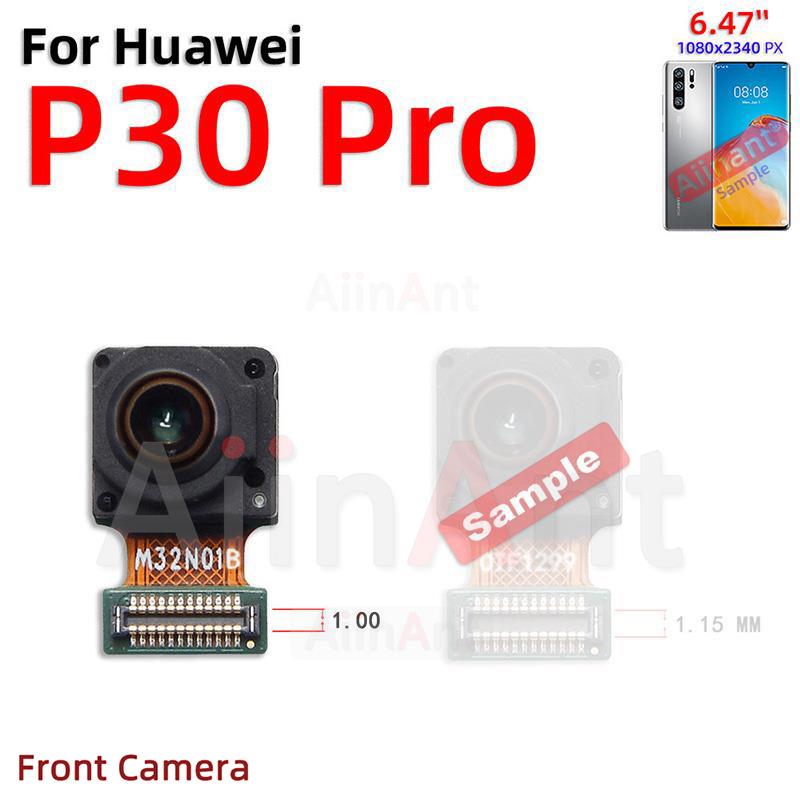 Aiinant Front Camera Rear Main Back Camera Flex Cable For Huawei P30 Lite P30 Pro Spare Parts