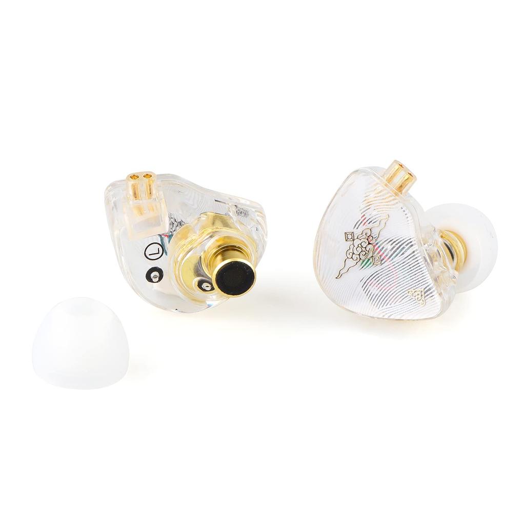 Linsoul TANGZU Dynamiczna Membrana 10mm PET Dynamiczny 5N OFC Ergonomiczna Podwójna Komora Dźwiękowa Doskonała Redukcja Szumów Słuchawki HiFi z Wan'er S.G High-Endowe Douszne