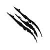 2 Pcs Claw Car Stickers Cool Unique 35cm Length Monster Claw Car Sticker for Headlights Hood Black
