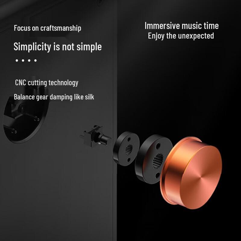 MORRORART Floating Lyric Visual Bluetooth Speaker